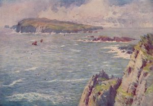 Het Kalf van Man door Alfred Heaton Cooper