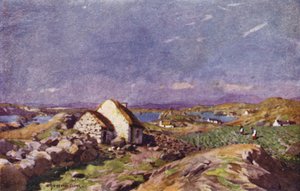 De Rosses, County Donegal door Alfred Heaton Cooper
