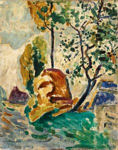 Landschap door Alfred Henry Maurer