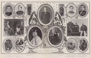 De overleden president McKinley
