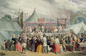 Een bezoek aan het circus, ca. 1885