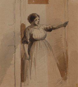 Milly Ye: Schets van Cook Street door Alfred Jacob Miller
