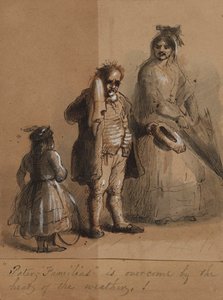 Vader des huizes door Alfred Jacob Miller