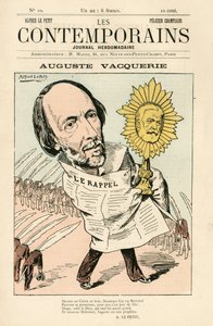 Omslag van Les Contemporains, nummer 10 door Alfred Le Petit
