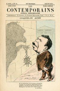 Omslag van Les Contemporains, nummer 34 door Alfred Le Petit