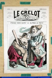 Omslag van The Grelot, nummer 51, Satirique en Couleurs