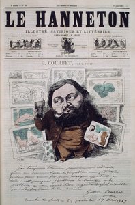 Gustave Courbet, omslagillustratie van 