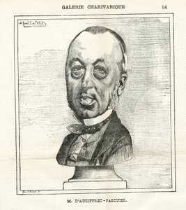 Illustratie van Alfred Le Pete (1841-1909) in Le Charivari door Alfred Le Petit
