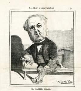Illustratie in Le Charivari door Alfred Le Petit