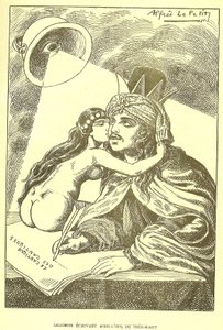 Illustratie van Alfred Le Pete (1841-1909) in Gros-Jean en zijn parochie door Alfred Le Petit