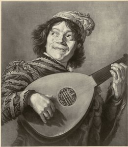 De nar, naar Frans Hals door Alfred Louis Bahuet