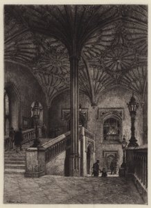 De trap van Christ Church