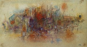 Zonder Titel, ca. 1943-44 door Alfred Otto Wolfgang Schulze Wols