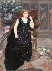 Portret van Jane Hading