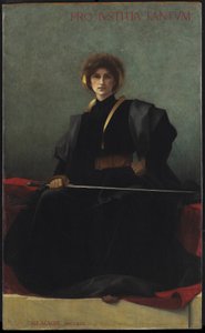 Het Zwaard, 1896 door Alfred Pierre Agache
