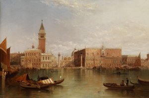 Gezicht op Venetië