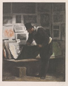 Verzamelaar van prenten door Alfred Prunaire (signed by artist)