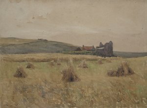 Korenveld door Alfred R. Waud