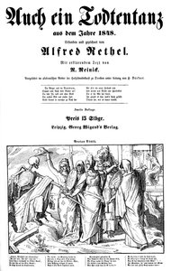Totentanz 1848: De dood wordt naar de aarde gestuurd