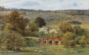 Boxhill Brug, Dorking door Alfred Robert Quinton