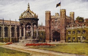 Cambridge: De Grote Hof, Trinity College