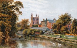 Cantilupe Gardens, Hereford door Alfred Robert Quinton