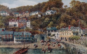 Clovelly vanaf de kade