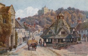 Dunster, Somerset door Alfred Robert Quinton