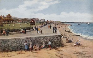 Oostelijke esplanade, Ryde, Isle of Wight door Alfred Robert Quinton