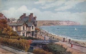 Esplanade en Culver Cliffs, Sandown, I of Wight