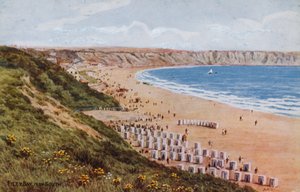 Filey Bay, vanuit het zuiden door Alfred Robert Quinton