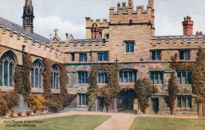 Poorttoren, Eerste Hof, Jesus College, Oxford