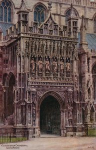 Kathedraal van Gloucester, Zuidportaal door Alfred Robert Quinton