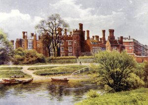 Hampton Court Paleis door Alfred Robert Quinton