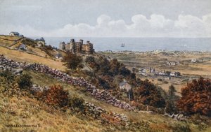 Harlech, vanuit het oosten door Alfred Robert Quinton