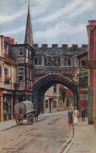 High Street Gate, Salisbury door Alfred Robert Quinton