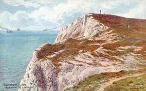 Highdown Kliffen, Freshwater, Isle of Wight