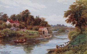 Holt Fleet, bij Worcester door Alfred Robert Quinton