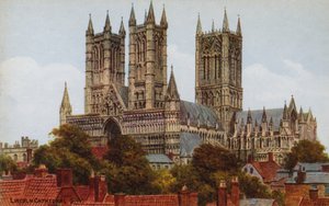 Lincoln Cathedral, SW door Alfred Robert Quinton