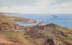 Lulworth Cove van bovenaf