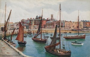 Margate, vanaf de haven door Alfred Robert Quinton