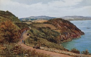 Marine Drive en Bishops Walk, Torquay door Alfred Robert Quinton
