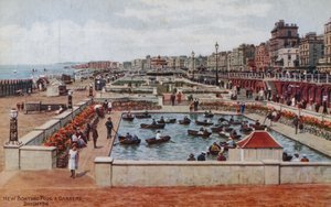 Nieuw Roeibassin en Tuinen, Brighton door Alfred Robert Quinton