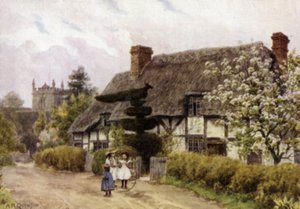 Norton, nabij Evesham, Worcester door Alfred Robert Quinton
