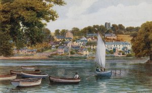 Plymouth, Newton op de Yealm door Alfred Robert Quinton