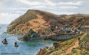 Polperro, vanaf de kliffen