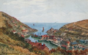 Polperro vanaf de Heuvel