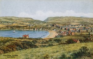 Port Erin, IO Man, vanuit het zuiden