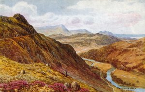 Afgrondwandeling, Dolgelley door Alfred Robert Quinton