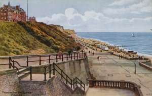 Promenade vanaf de hellingen, Cromer door Alfred Robert Quinton